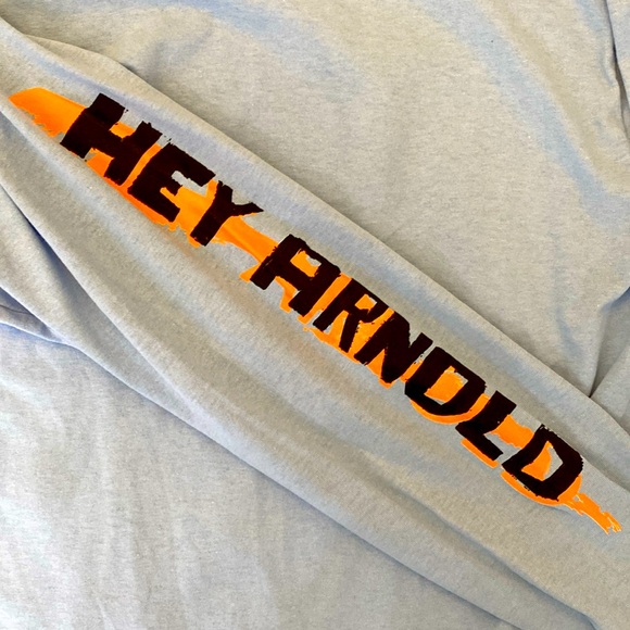 Hey Arnold Long Sleeve Graphic T-Shirt - Size Large - NWT - Picture 3 of 4